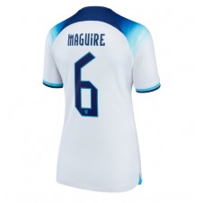 England Harry Maguire #6 Hjemmedrakt Kvinner VM 2022 Kortermet